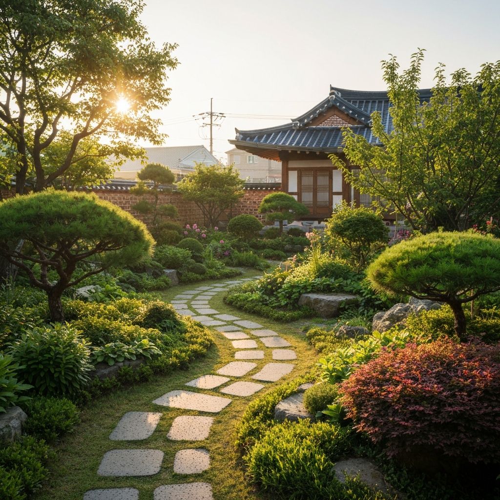 마당 정원 관리